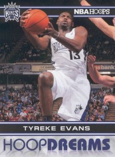 2011 12 Panini NBA Hoops Hoop Dreams 8 Tyreke Evans Sacramento Kings