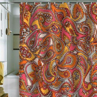  Ramos Spring Paisley Shower Curtain, 69 by 72 Inch