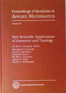New Scientific Applications of Geometry and Topology (Proceedings of