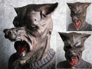  Werewolf Disgusting Horror Mask Halloween Latexmaske Werwolf