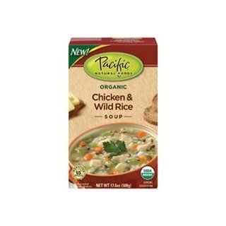 Pacific Natural Chicken & Wild Rice Soup (12x17.6OZ): 