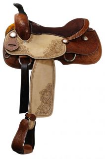  Pleasure/ Trail Saddle by Double T NEW in MED OIL Tack 91 Horse Tack
