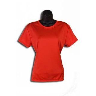 Red Womens Cut Tech Shirt XSmall 