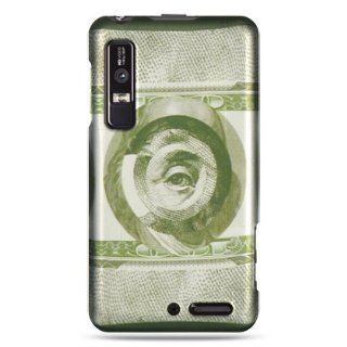 Crystal rubber case with magnified eye green hundred