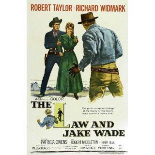 Law and Jake Wade Movie Poster (27 x 40 Inches   69cm x