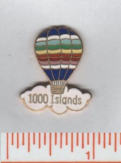 Hot Air Balloon Pin 1000 Islands Canada