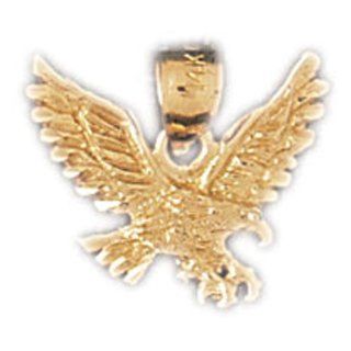 CleverEves 14K Gold Charm Eagle 0.9   Gram(s) Jewelry 