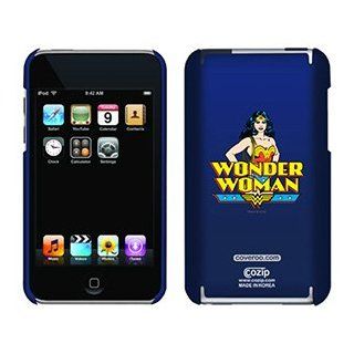 Wonder Woman Pose With Logo on iPod Touch 2G 3G CoZip Case