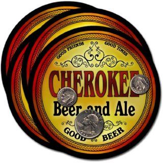 Cherokee, IA Beer & Ale Coasters   4pk 