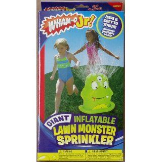Wham o Jr Giant Inflatable Green Lawn Monster Sprinkler