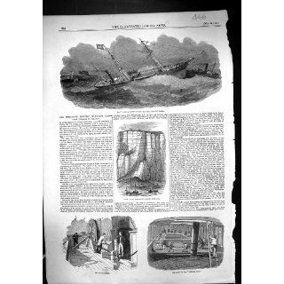 1853 William Hutt Ship Electric Cable Cave Margarets