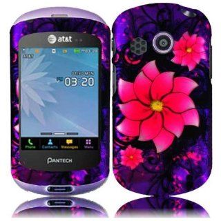 Divine Flower Hard Case Snap On Rubberized Cover For
