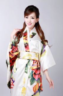  Yukata Japanese Kimono Womens Clothes Costume Dress Hot Sale