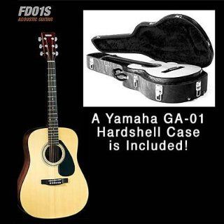 Yamaha FD01S Full Size Folk Guitar with Yamaha Deluxe
