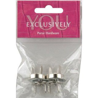 Exclusively You 3/4 Inch Magnetic Snaps Silver 2/Pkg Home