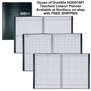 HOD51007 House of Doolittle Teachers Lesson Plan Book