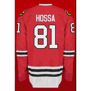 Wholesale Chicago Blackhawks #81 Marian Hossa Red Hockey