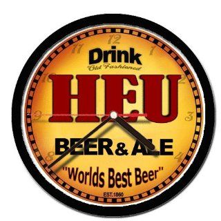 HEU beer and ale cerveza wall clock 