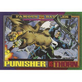 Punisher vs. Thorn #153 (Marvel Universe Series 4 Trading