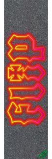 Flip 9x33 Flip Neon Sign Red Grip Tape Skateboard Griptape
