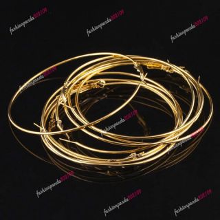  color zg51 50mm hoop earrings 10pcs copper gold state this is the new