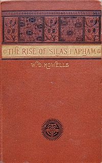 1885 Rise Silas Lapham w D Howells Classic Realism Literature Rags