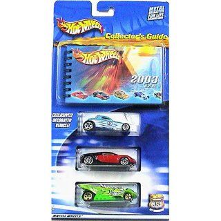 Hot Wheels 2003 Collectors Guide 3 Car Pack and Book