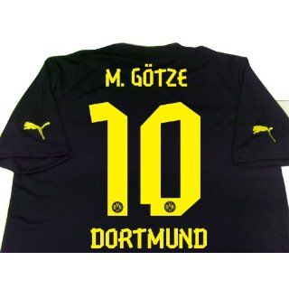 M.GOTZE #10 NEW DORTMUND AWAY SOCCER JERSEY FOOTBALL SHIRT