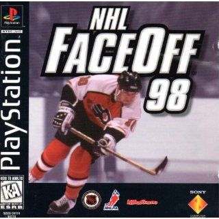 NHL Face Off 98 PS1 Instruction Booklet (Sony Playstation