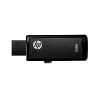 HP 32GB USB Flash Drive V255W Capless Retractable Black New