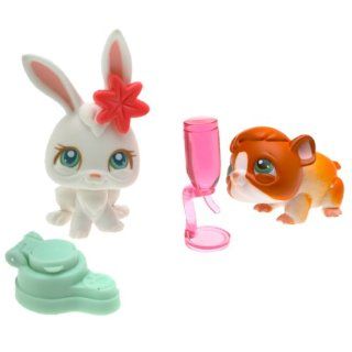 Littlest Pet Shop Pair   Bunny & Guinea Pig   Very Hard to