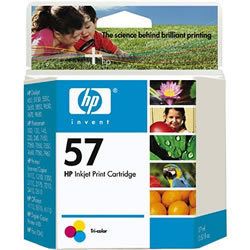 HP 57 Color Ink Cartridge New Genuine