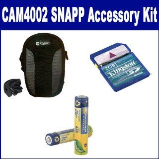 Coby CAM4002 SNAPP Swivel Camcorder Accessory Kit includes
