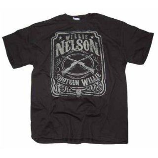 Willie Nelson Shotgun Willie T Shirt, XL Clothing