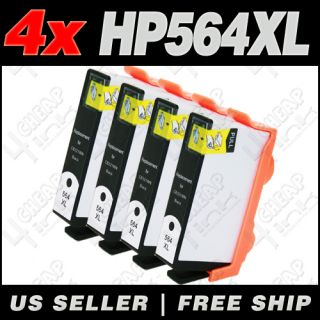 HP 564XL BK Black CB321WN Ink Cartridge for Photosmart C410a C510