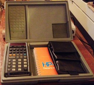 HP Hewlett Packard 65 Scientific Calculator and Accessories