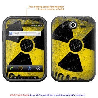 Protective Decal Skin Sticker for AT&T Pantech Pocket case