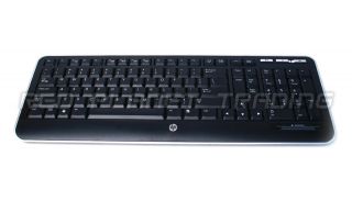 Genuine HP Atlas Wireless Slim Black English Desktop Keyboard KG 0851