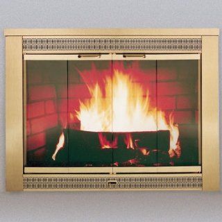 Chimney 50368 Thermorite Polished Brass Door   42.625