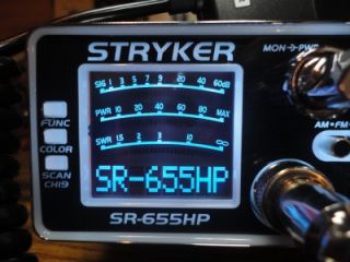 STRYKER SR 655HP,AM/FM, 10 METER HAM RADIO, LOUD & CLEAN,OVER 80 WATTS