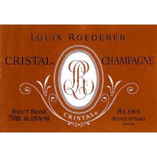 2004 Louis Roederer Cristal Rose 750ml Grocery & Gourmet