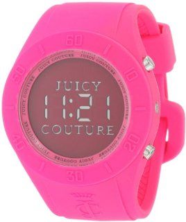 Juicy Couture Womens 1900881 Sport Couture Digital Neon Pink Jelly