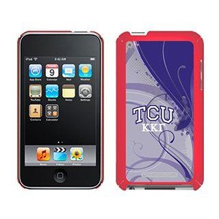 TCU Kappa Kappa Gamma Swirl on iPod Touch 4G XGear Shell