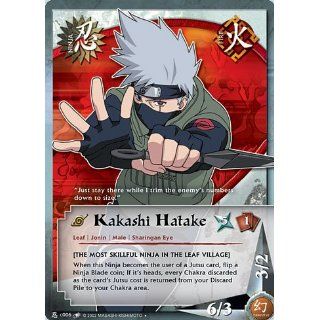 Naruto TCG Quest for Power N C006 Kakashi Hatake Uncommon