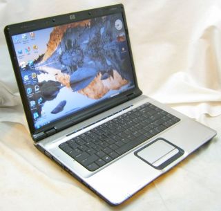 HP DV6500 15 4 Notebook Computer AMD Dual Core 2 3 GHz 1GB RAM 160GB