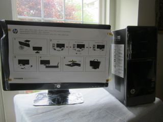HP Pavilion Desktop PC with 23 LED (AMD Athlon II 645 Quad Core, 8GB