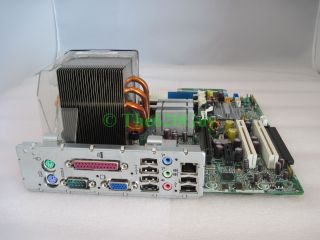 HP 380356 001 DC7600 CMT Tower Motherboard Intel P4 3 2GHz CPU Fan and