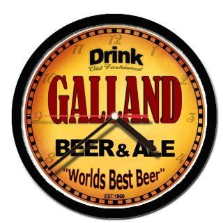 GALLAND beer and ale cerveza wall clock 