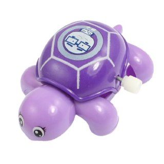 Como Child Kid Purple Plastic Headshake Turtle Wind Up