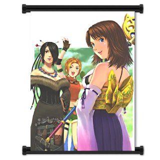 Final Fantasy X Game Fabric Wall Scroll Poster (31x44